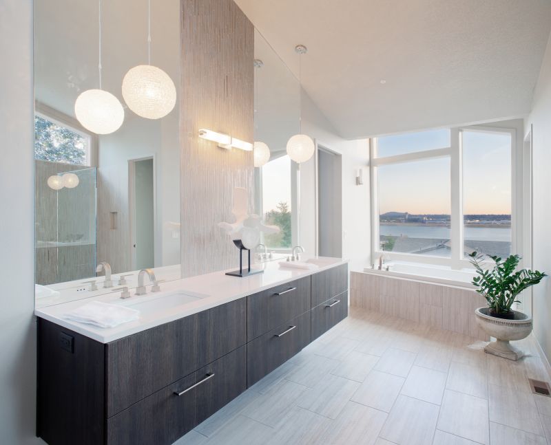 Modern Bathroom with Natural Light